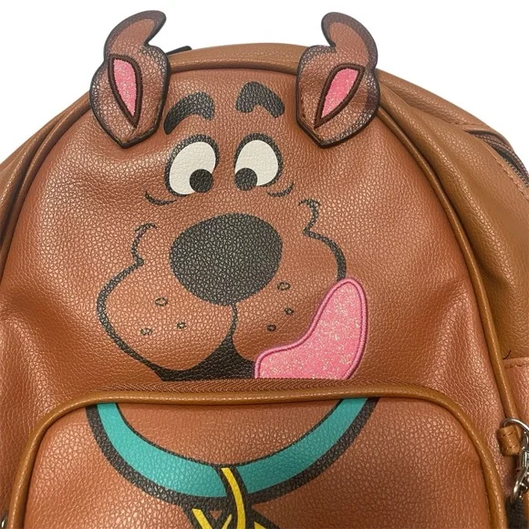 Accessory Innovations Scooby Doo Big Face Cosplay Mini Backpack Purse - Picture 4 of 12